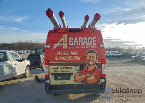 2025 Ram Promaster 2500 2500 High из США, поврежденный, VIN 3C6LRVDG3SE557249